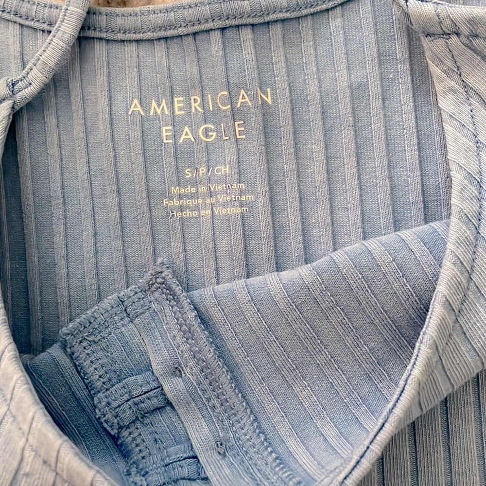 American Eagle Curvy Hi-Rise Shortie 000 & NWT AE Adjustable Tank Small - Picture 10 of 10